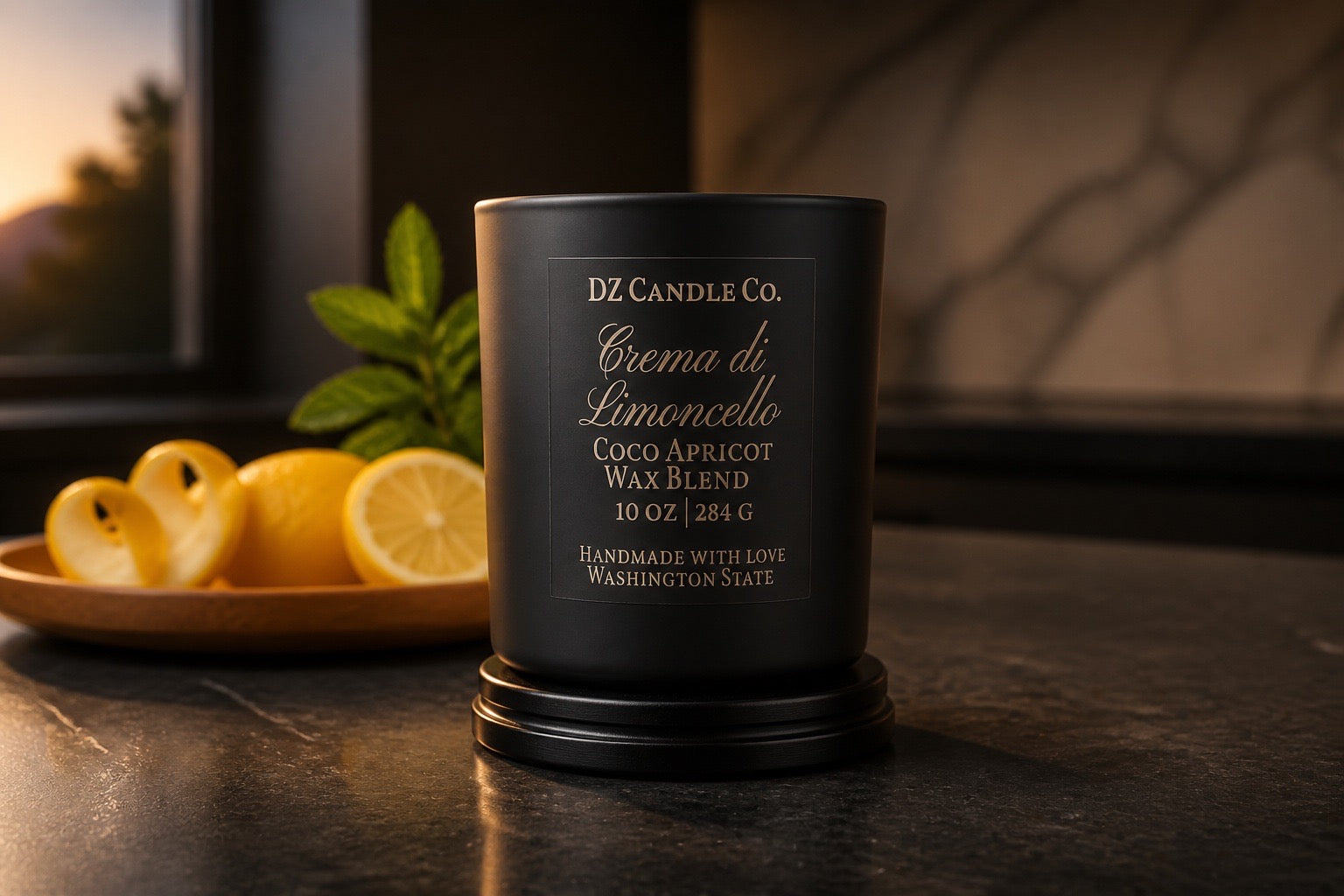 Crema di Limoncello Candle – Vanilla, Lemon & Citrus
