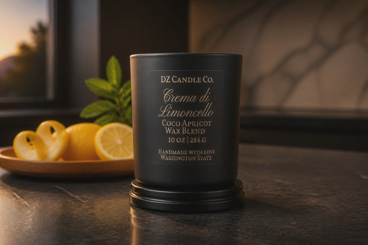 Crema di Limoncello Candle – Vanilla, Lemon & Citrus